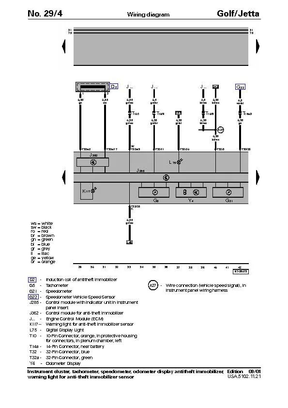 Diagram 209 Jetta Wire Diagrams