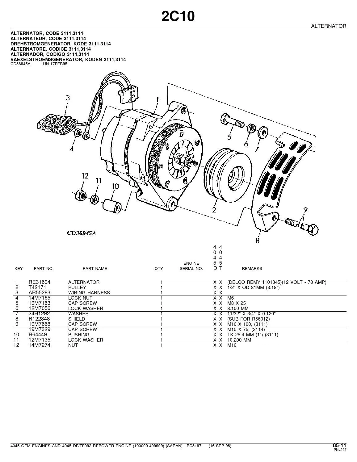 Diagram 2240 John Deere Alternator Wiring Diagram