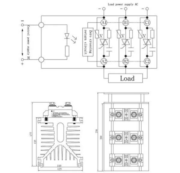 Diagram 240 Single Phase Wiring Diagram Relay