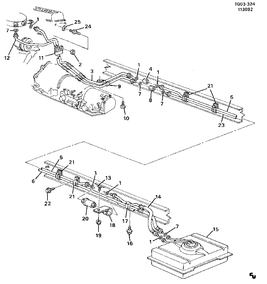 Diagram 31 Gm Engine Fuel Line Diagram