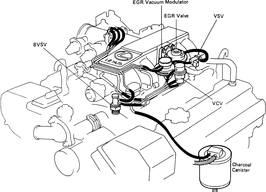 Diagram 3Vze Vacuum Line Diagram For Engine