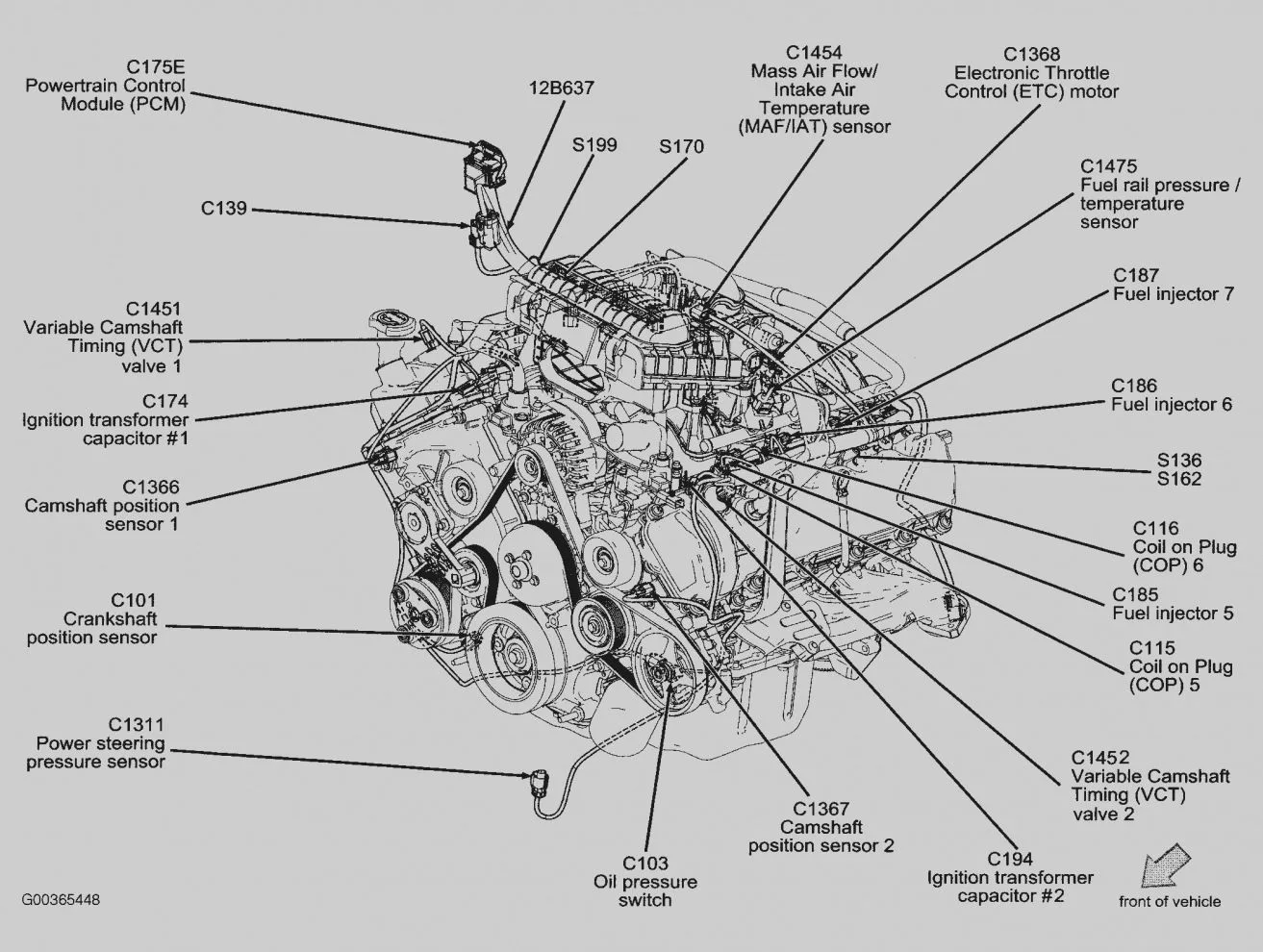 Diagram 4 6 Ford Engine Vacuum Lines