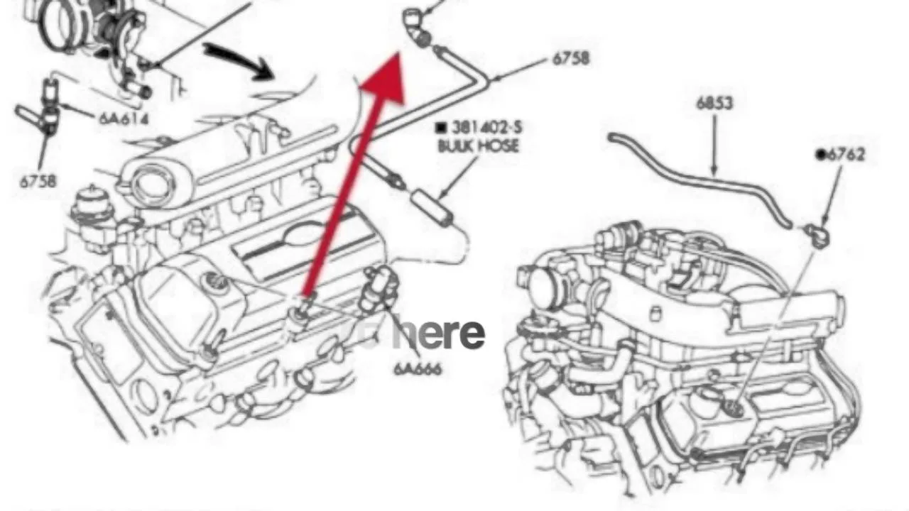 Diagram 4 6 Ford Engine Vacuum Lines