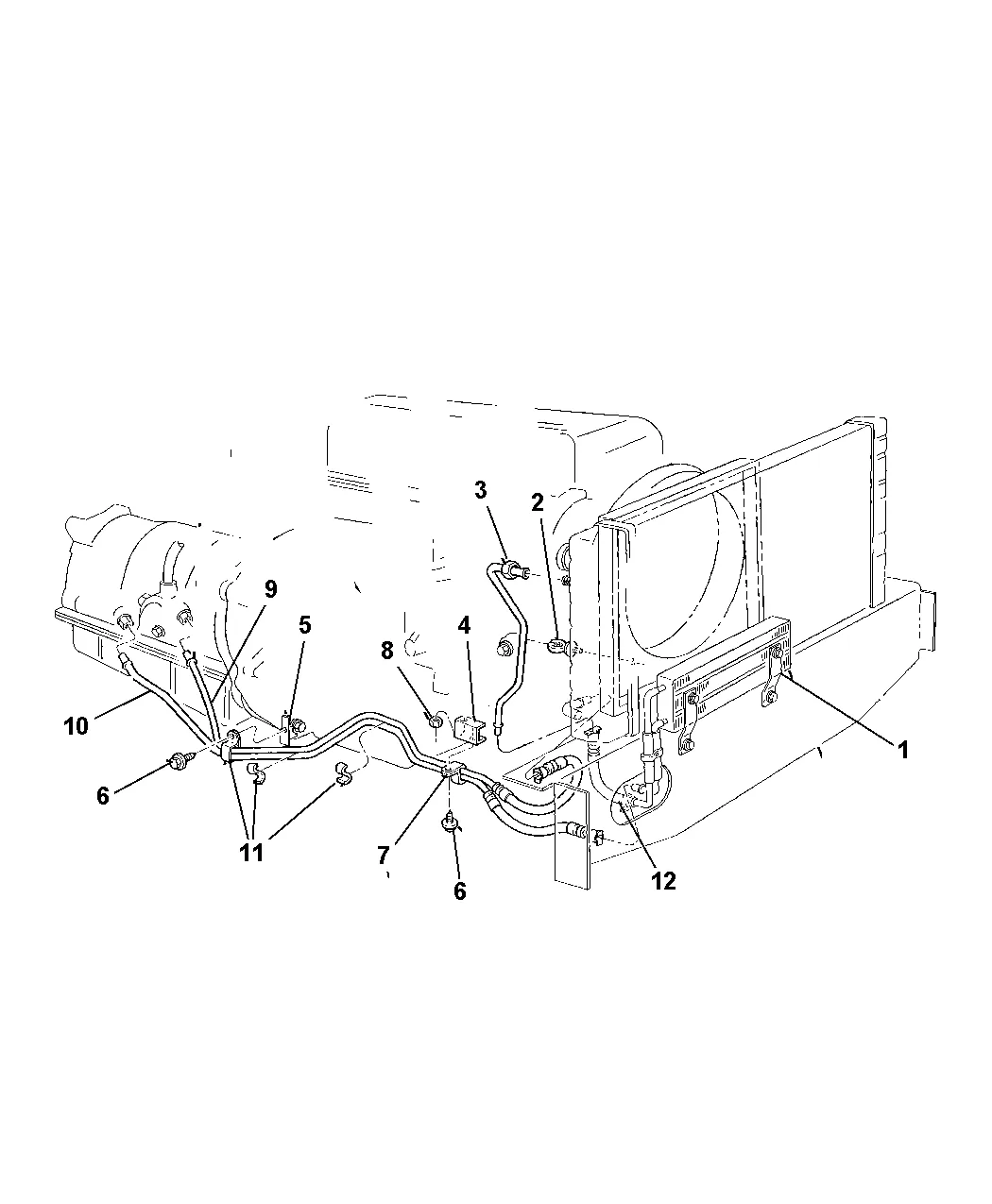 Diagram 4L80E Transmission Cooler Diagram