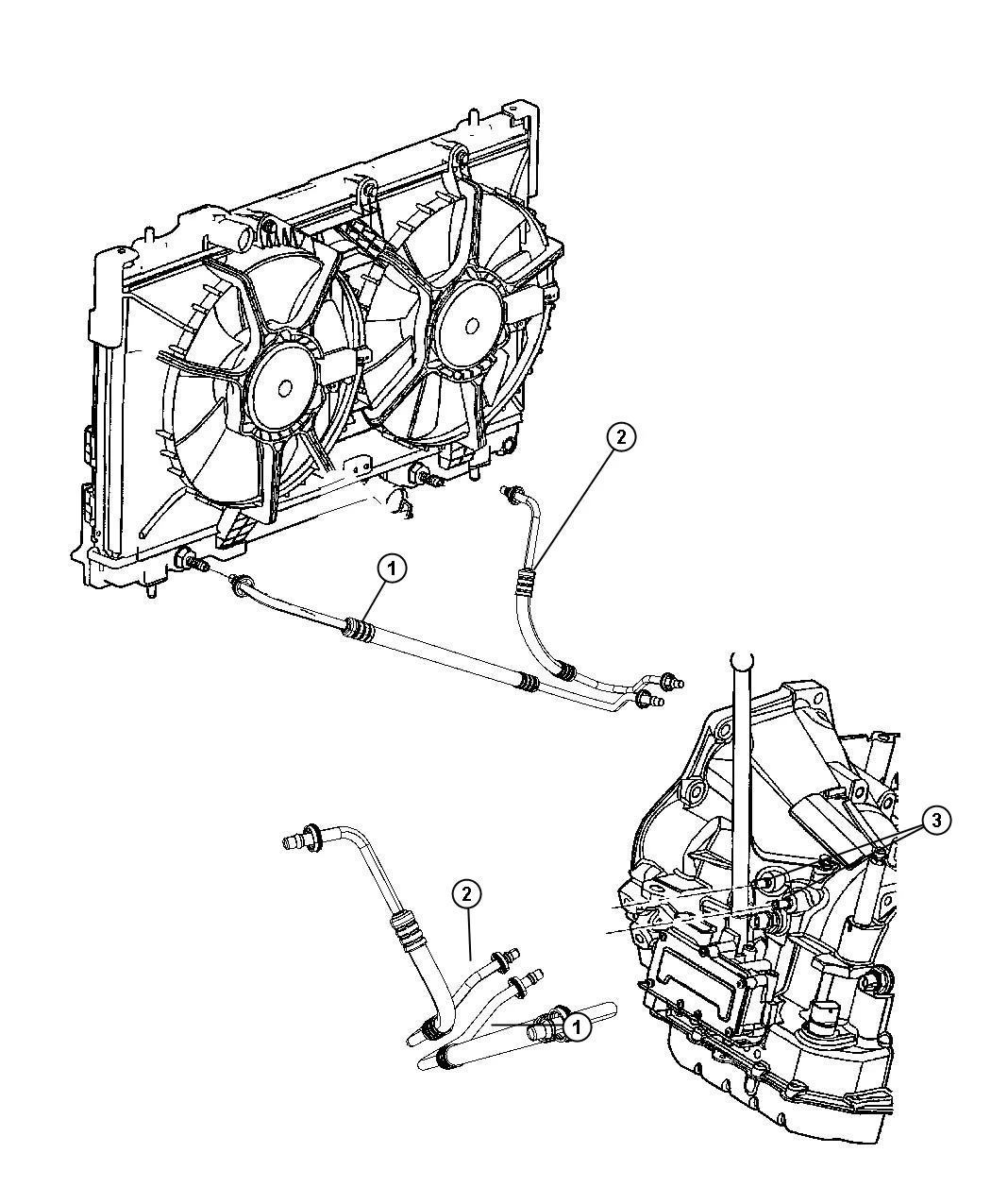 Diagram 4L80E Transmission Cooler Diagram