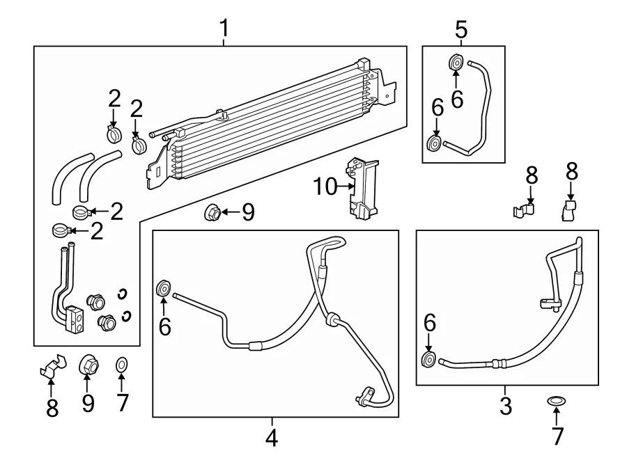 Diagram 4L80E Transmission Cooler Diagram