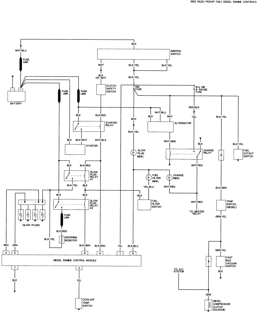 Diagram 5 Wire Egr Wiring Diagram Isuzu