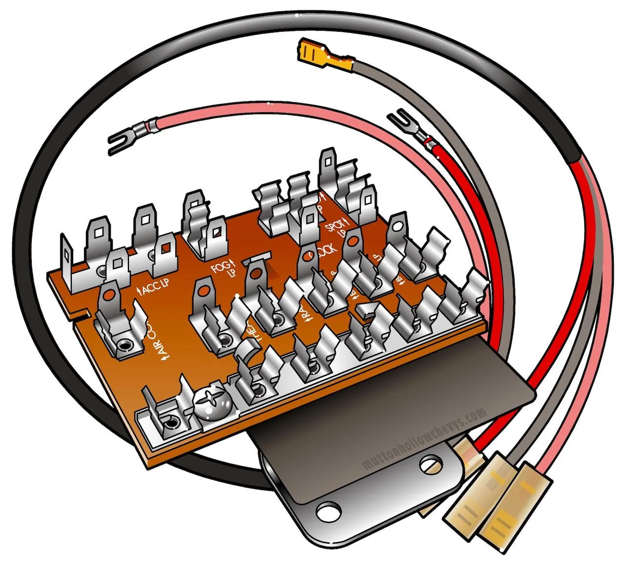 Diagram 57 Chevy Bel Air Fuse Panel Diagram