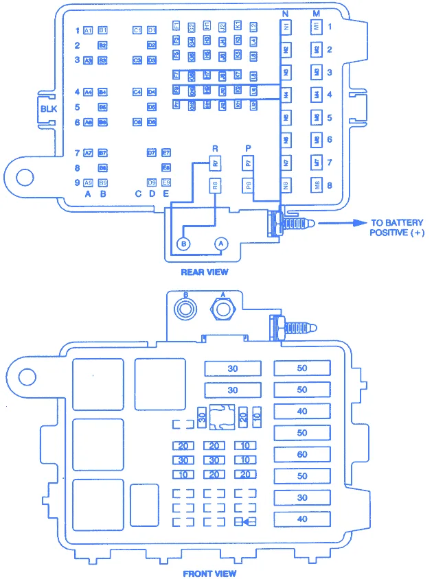 Diagram 59 Chevy Truck Fuse Block Diagram