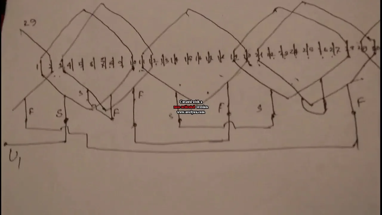 Diagram 5Hp Motor Rewinding Diagram