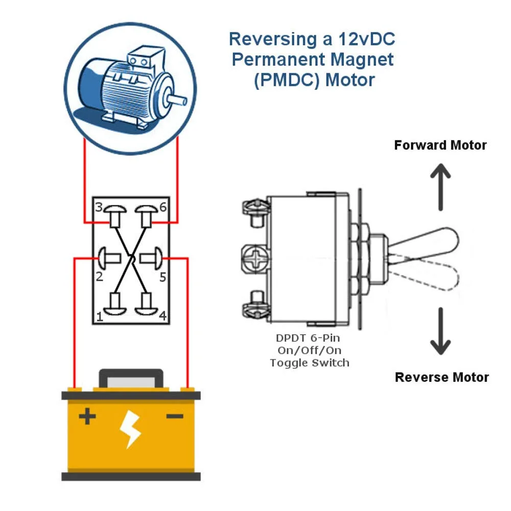 Diagram 6 Pin Toggle Switch Wiring Diagram