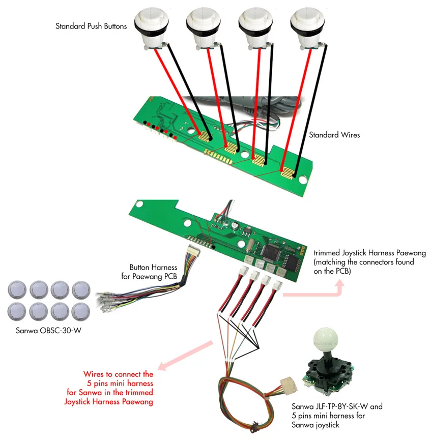 Diagram 6 Pin Wiring Diagram For Joystick