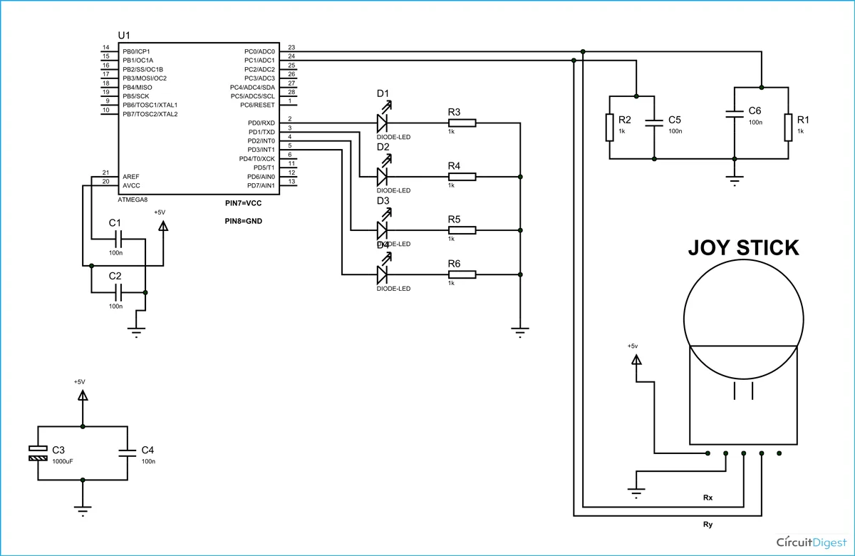Diagram 6 Pin Wiring Diagram For Joystick