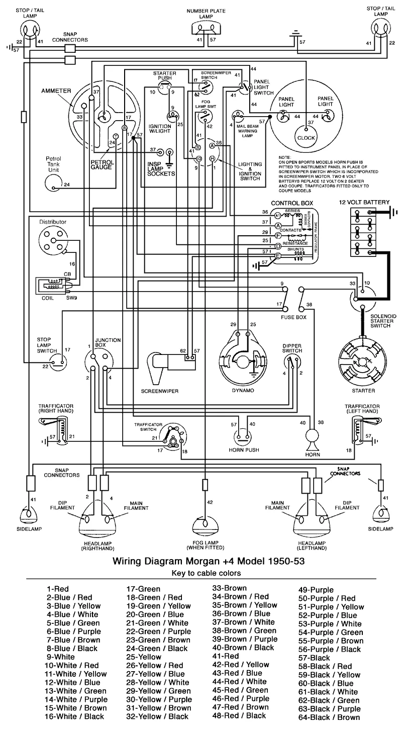 Diagram 6 Volt Generator Wiring Diagram 1950 Mercury
