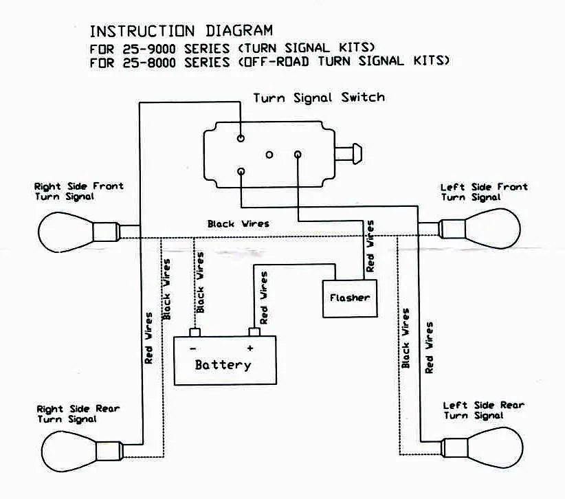 Diagram 6 Wire Turn Signal Diagram
