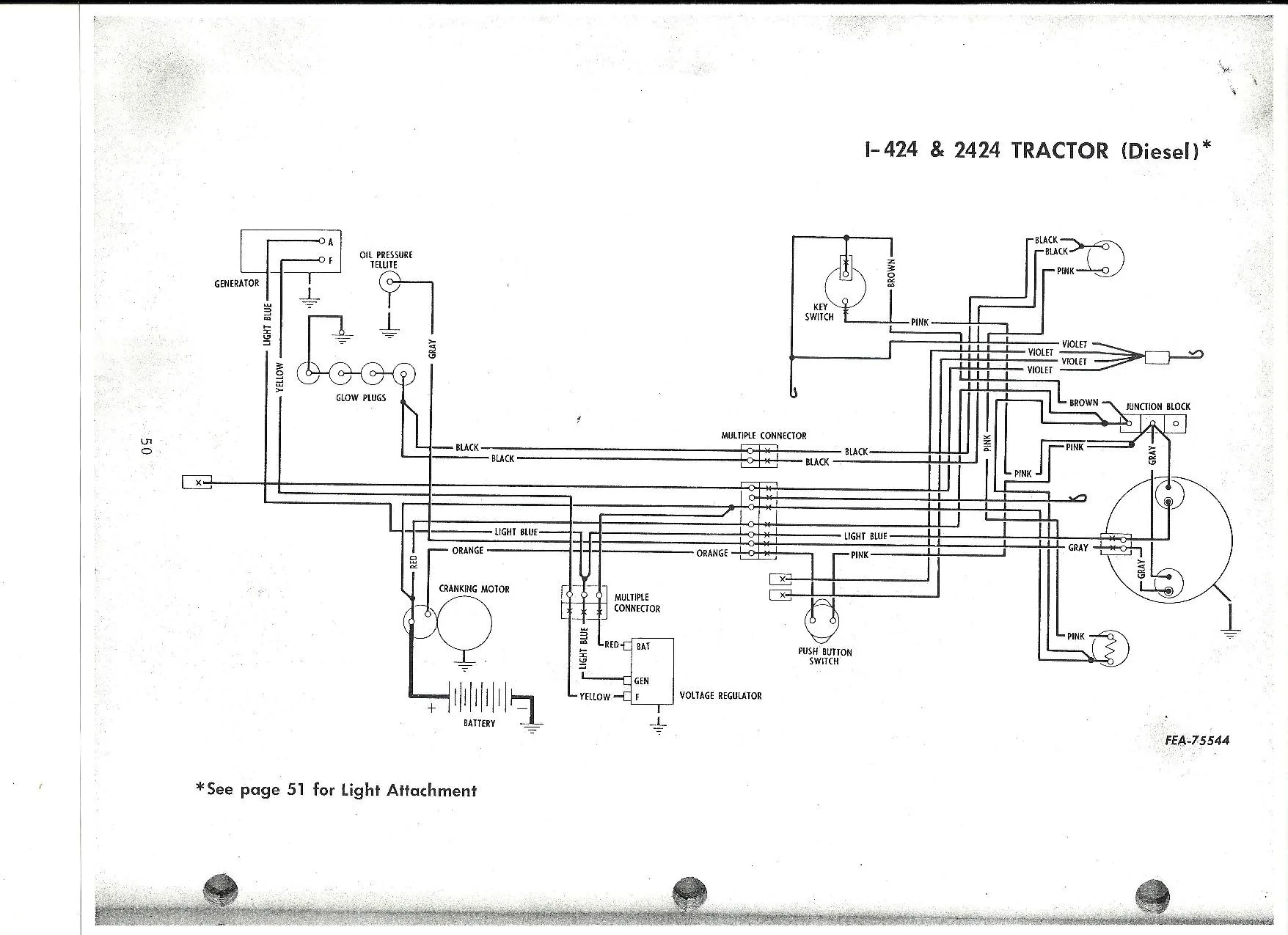 Diagram 606 International Tractor Wiring Diagrams
