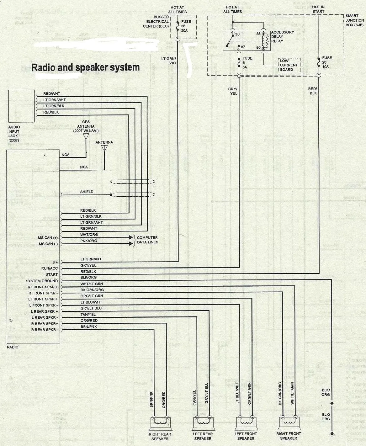 Diagram 65 Mustang Radio Wiring Diagrams Diagram