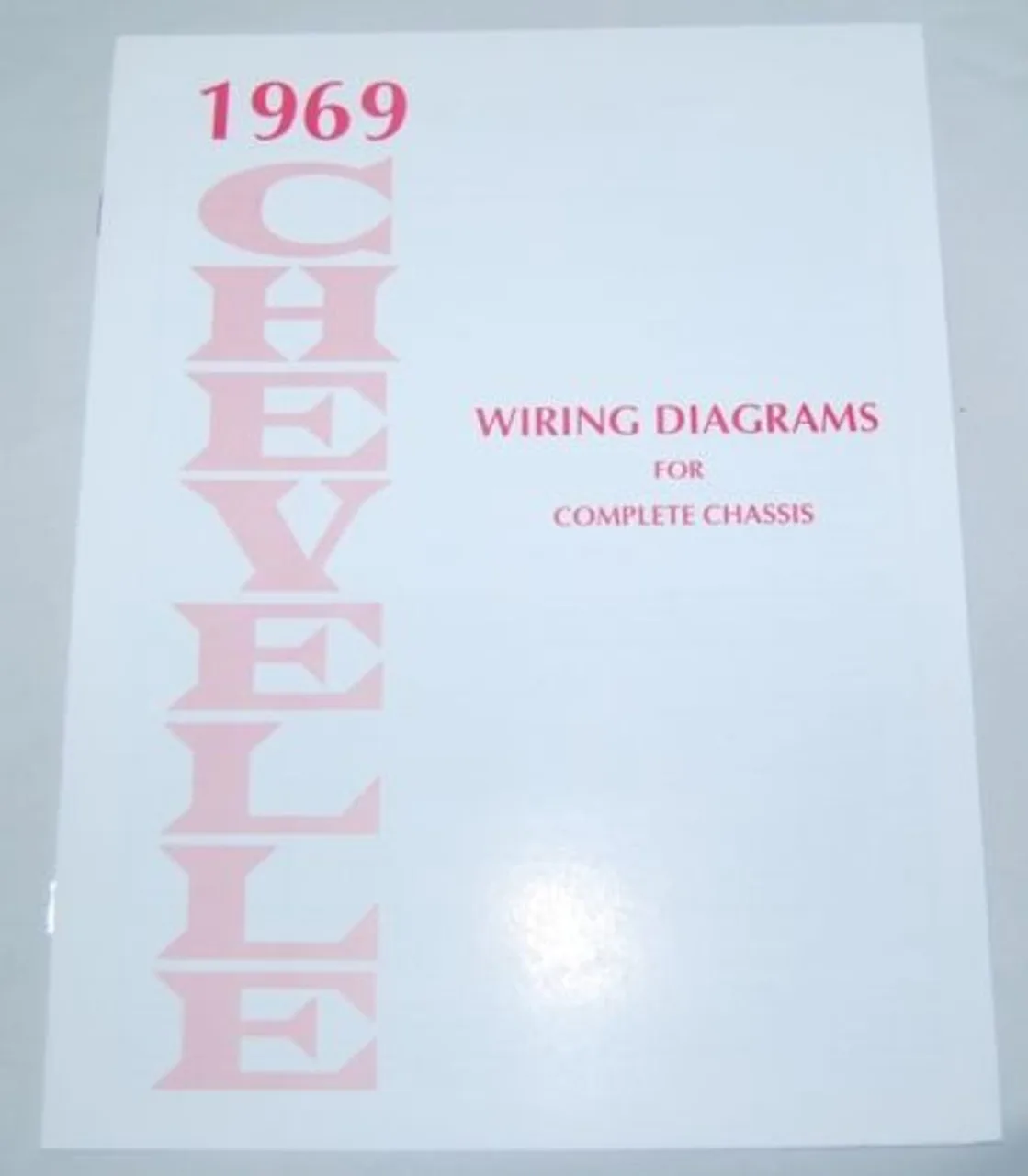Diagram 69 1969 Chevelle El Camino Electrical Wiring Diagram Manual