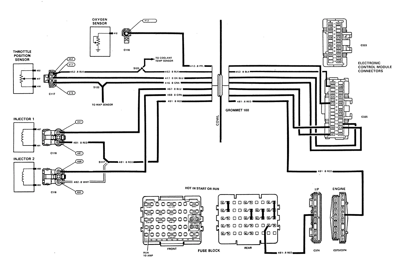 Diagram 7 Wire O2 Sensor Wiring Diagram