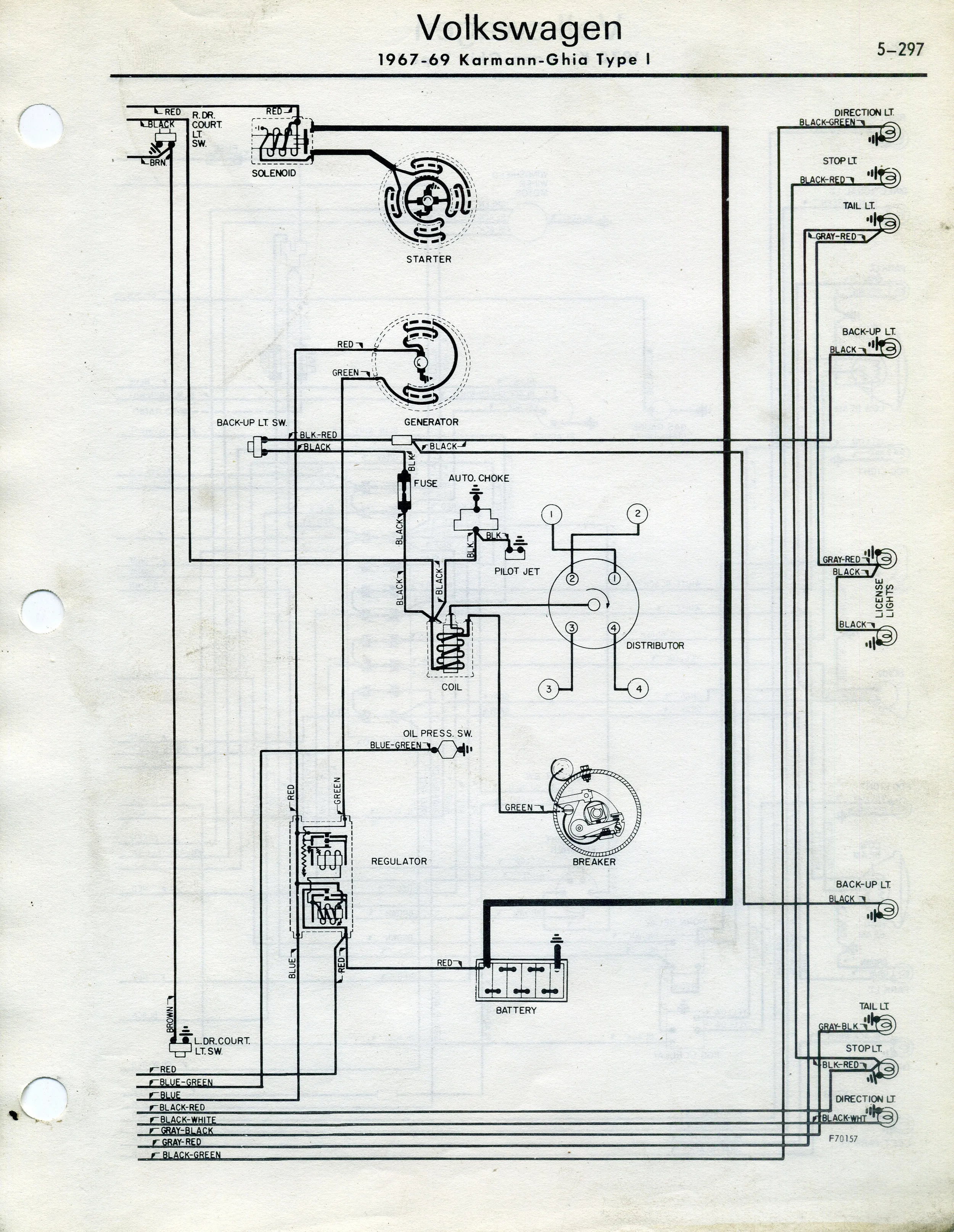 Diagram 72 Karmann Ghia Wiring Diagram Picture