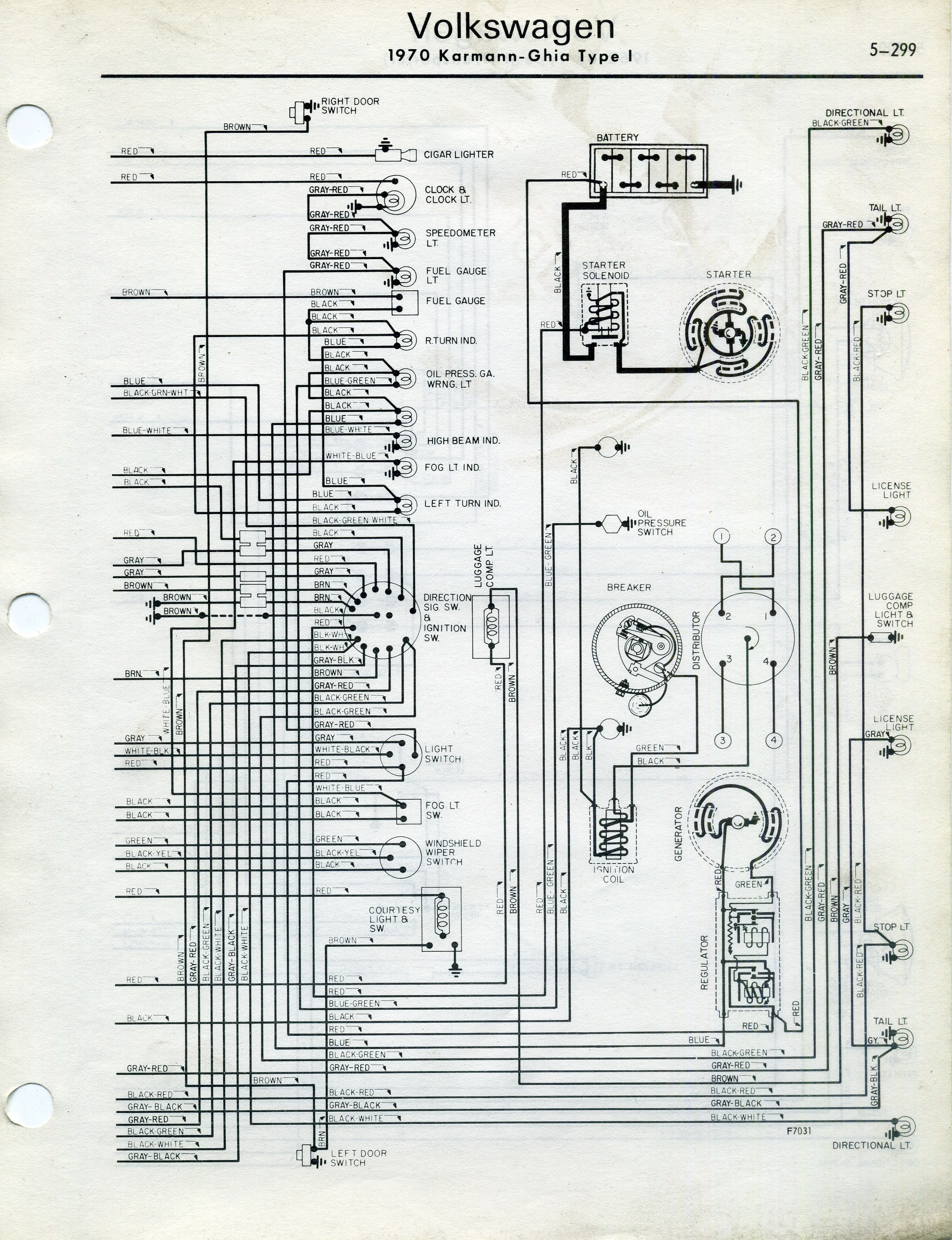 Diagram 72 Karmann Ghia Wiring Diagram Picture