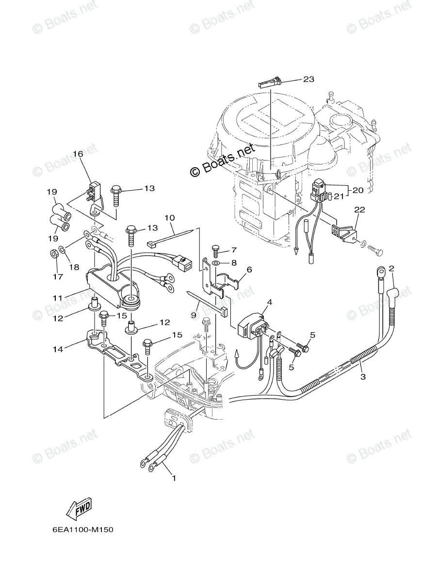 Diagram 8 Hp Yamaha Outboard Charging Wire Diagram
