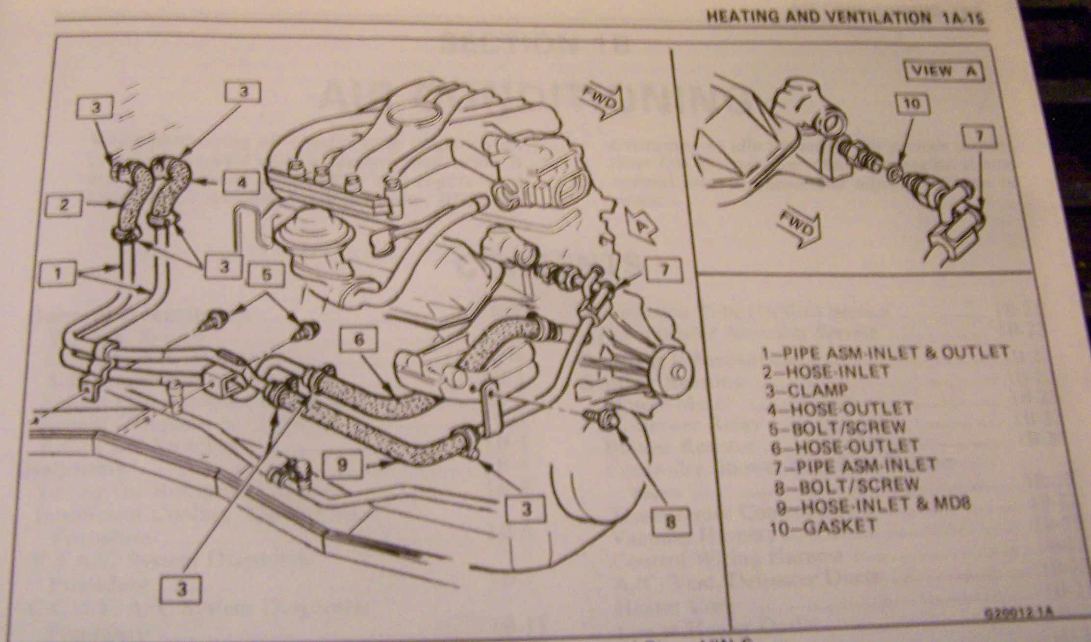 Diagram 81 Camaro Heater Diagram