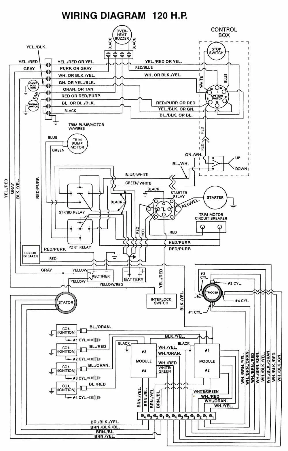 Diagram 85 Force Outboard Engine Wiring Diagrams