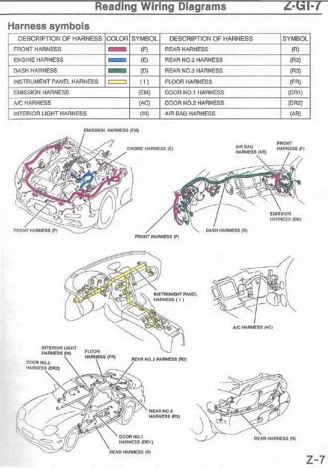 Diagram 85 Rx7 Engine Ground Diagram
