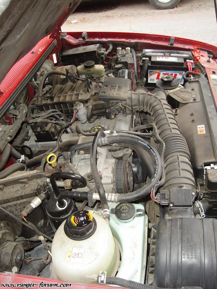 Diagram 87 Ranger Engine Bay Diagram
