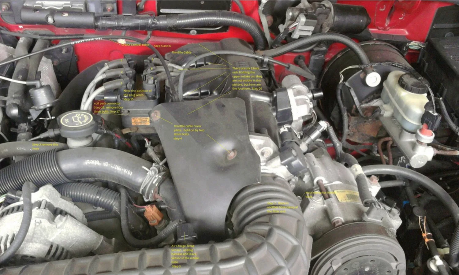 Diagram 87 Ranger Engine Bay Diagram