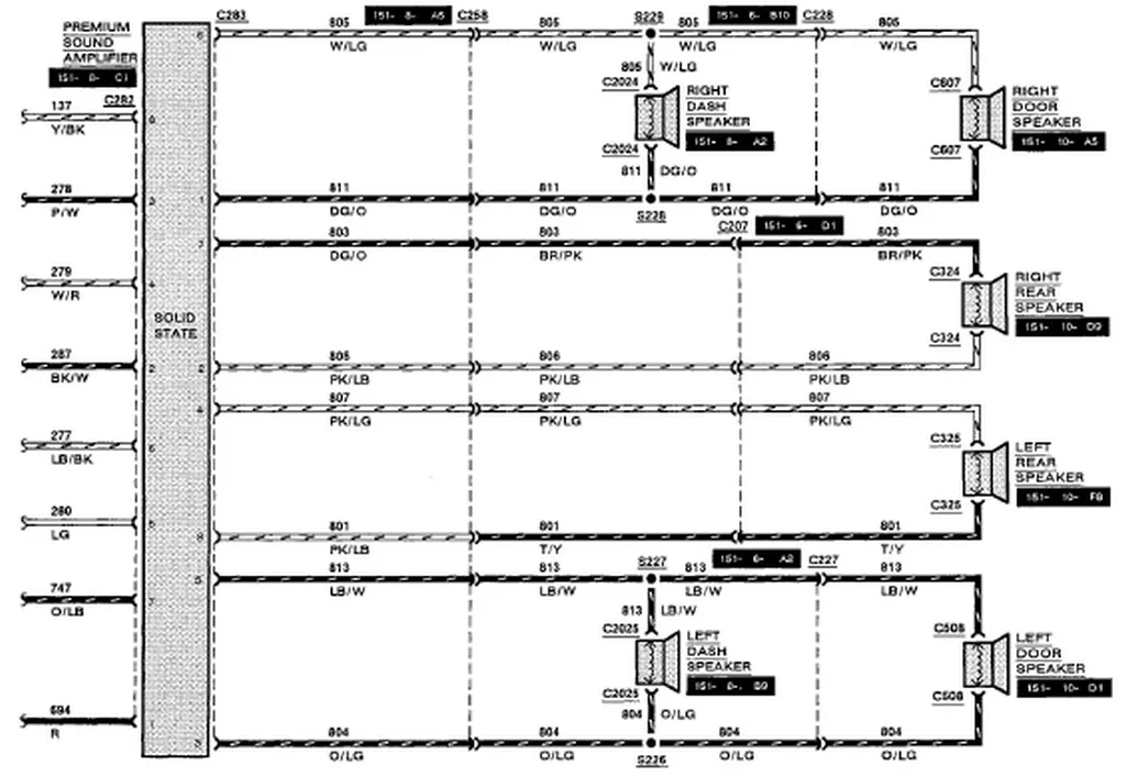 Diagram 90 93 Mustang Wiring Diagrams