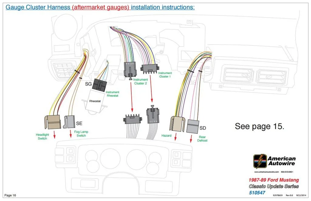 Diagram 90 93 Mustang Wiring Diagrams