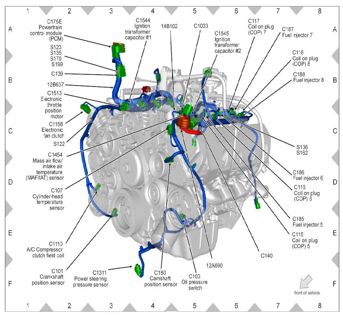 Diagram 94 Ford Explorer Engine Diagram Knock