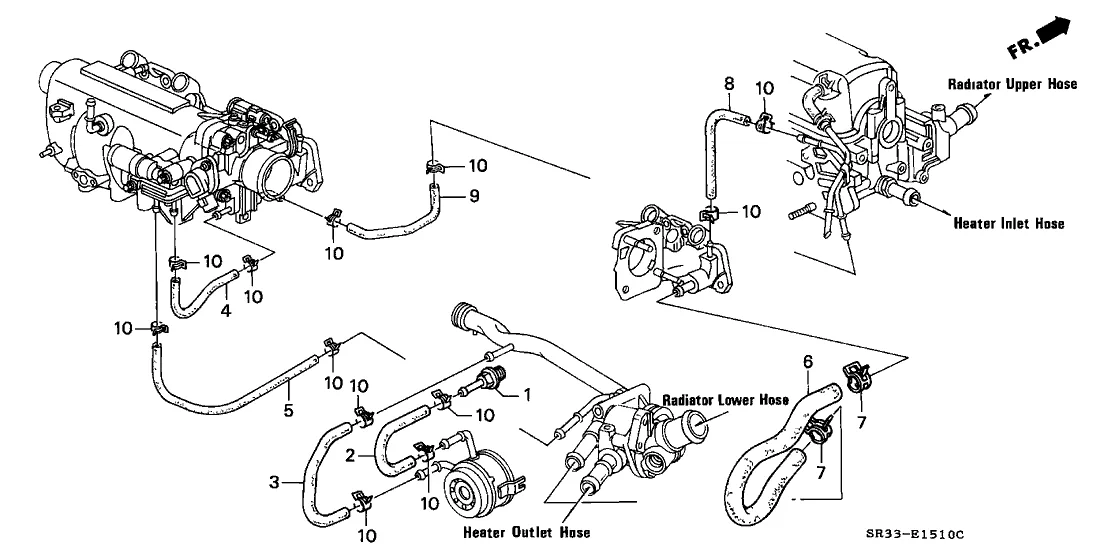 Diagram 94 Honda Civic Fuse Diagram Heater