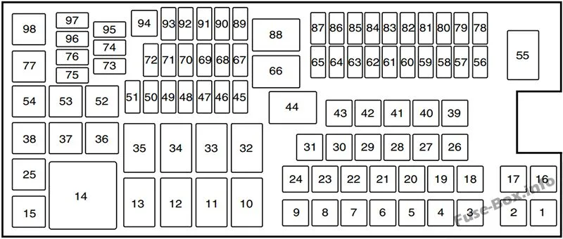Diagram 95 Ford Explorer Fuse Relay Box Diagram