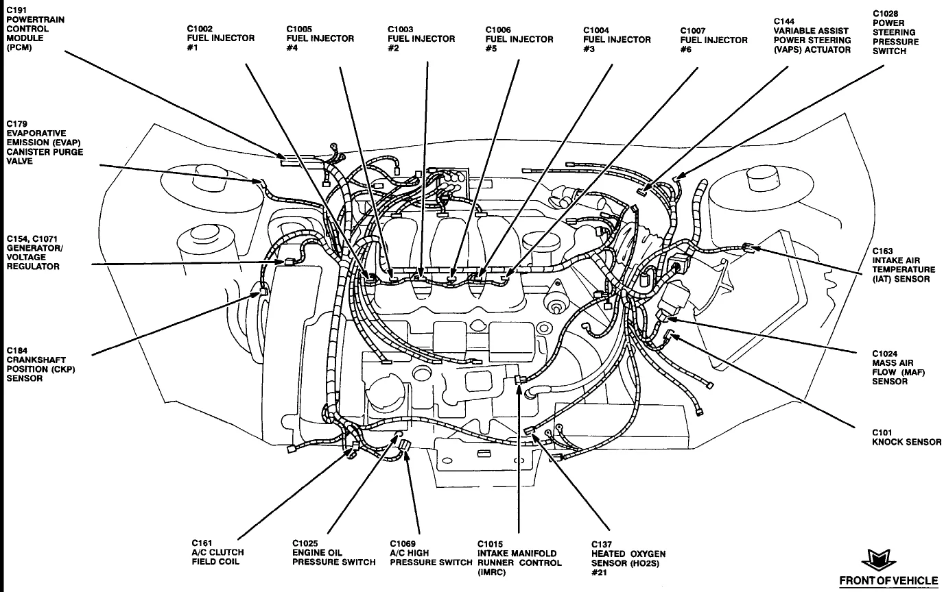 Diagram 96 04 Mustang Pcm Wiring Diagram