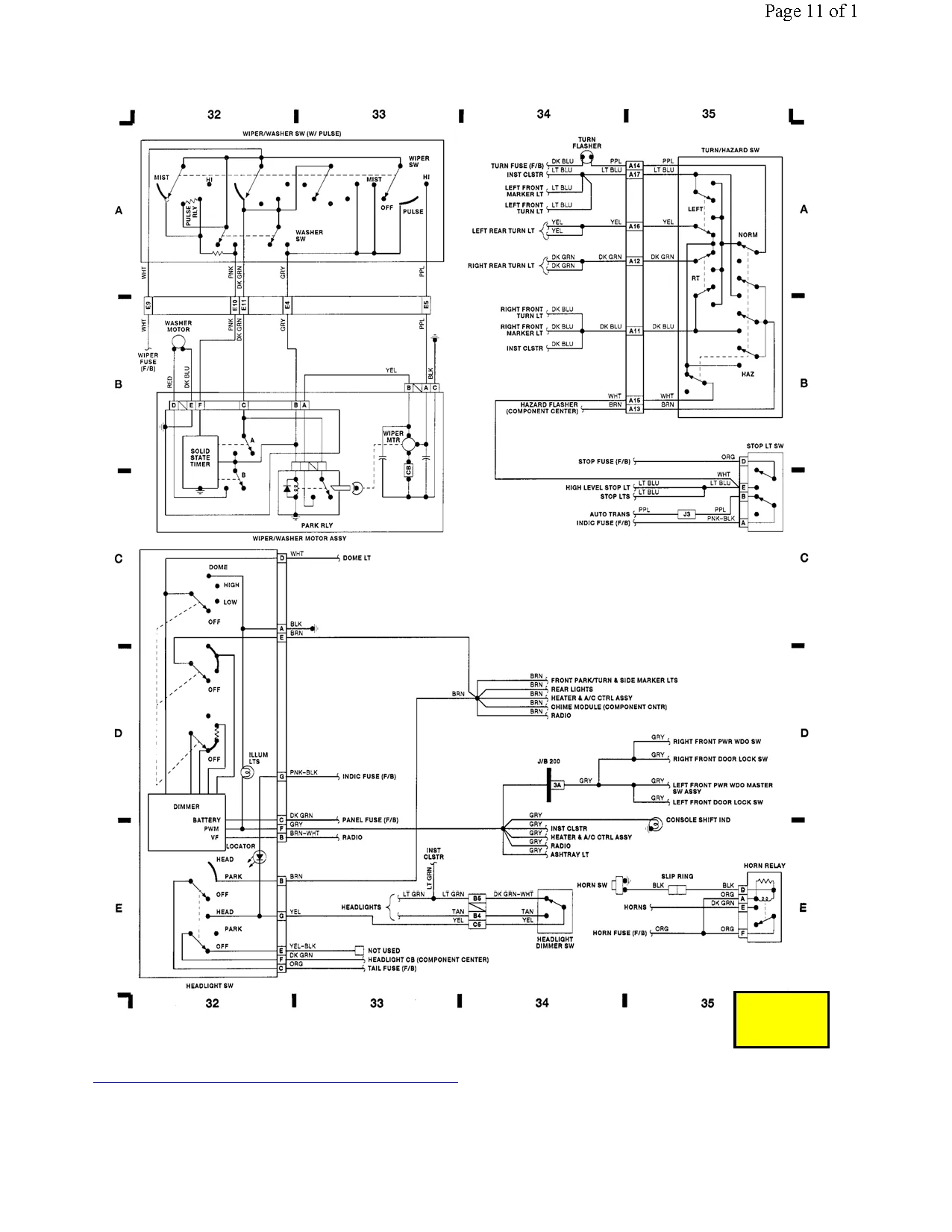 Diagram 96 Lumina Wiring Diagrams