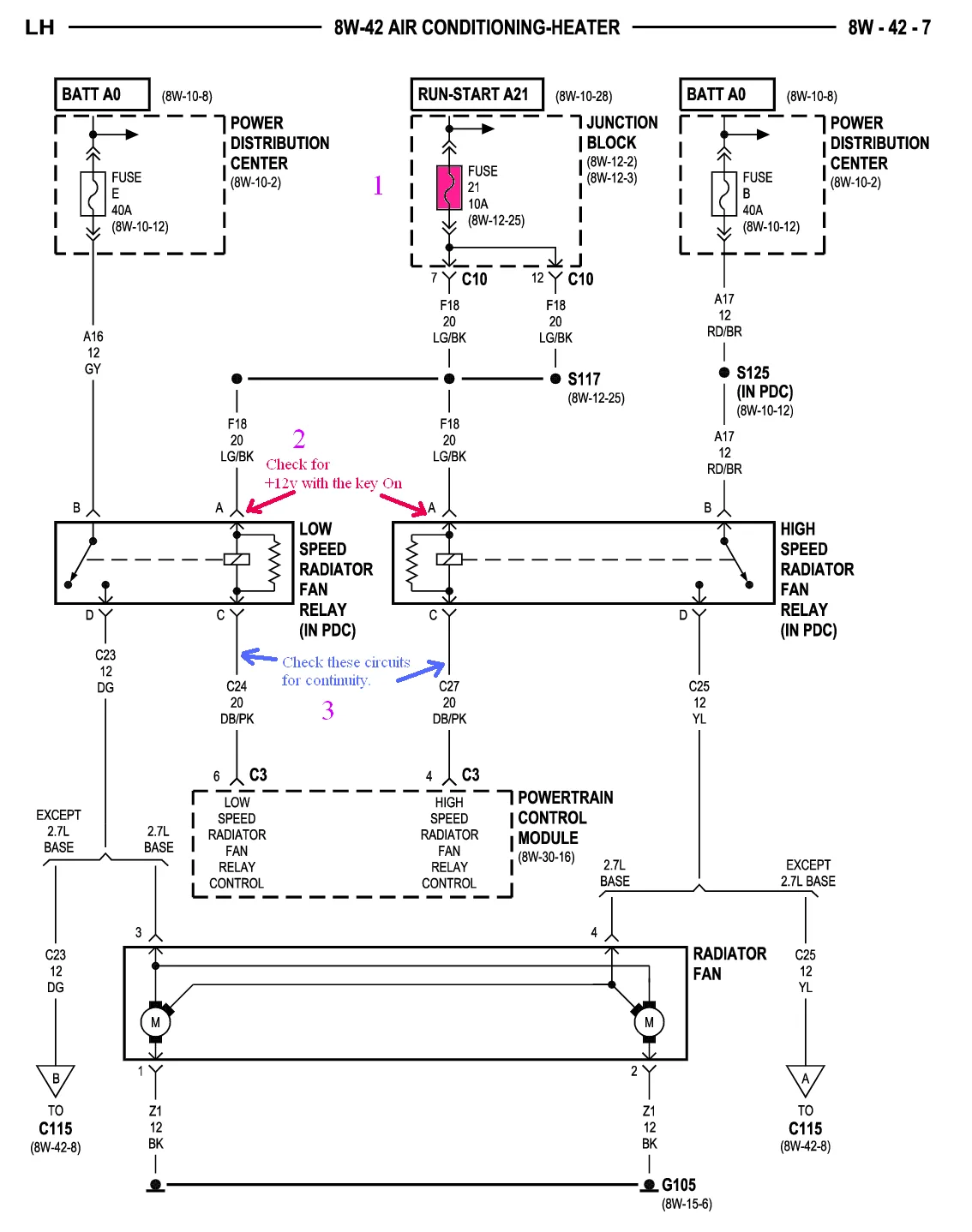 Diagram 97 Chrysler Concorde Wiring Diagrams