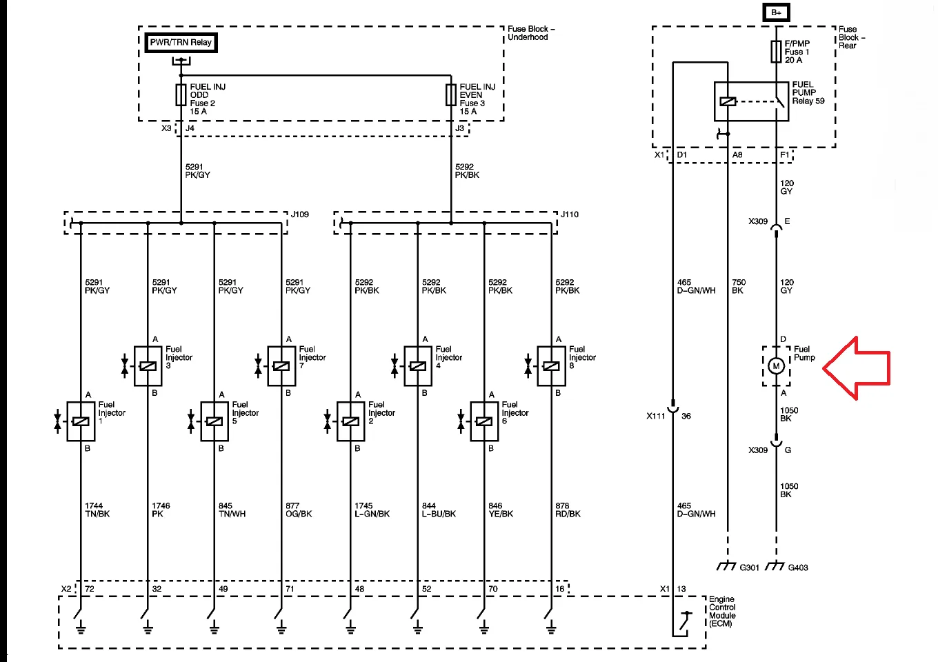 Diagram 97 Deville Fuel Pump Wiring Harness Diagram