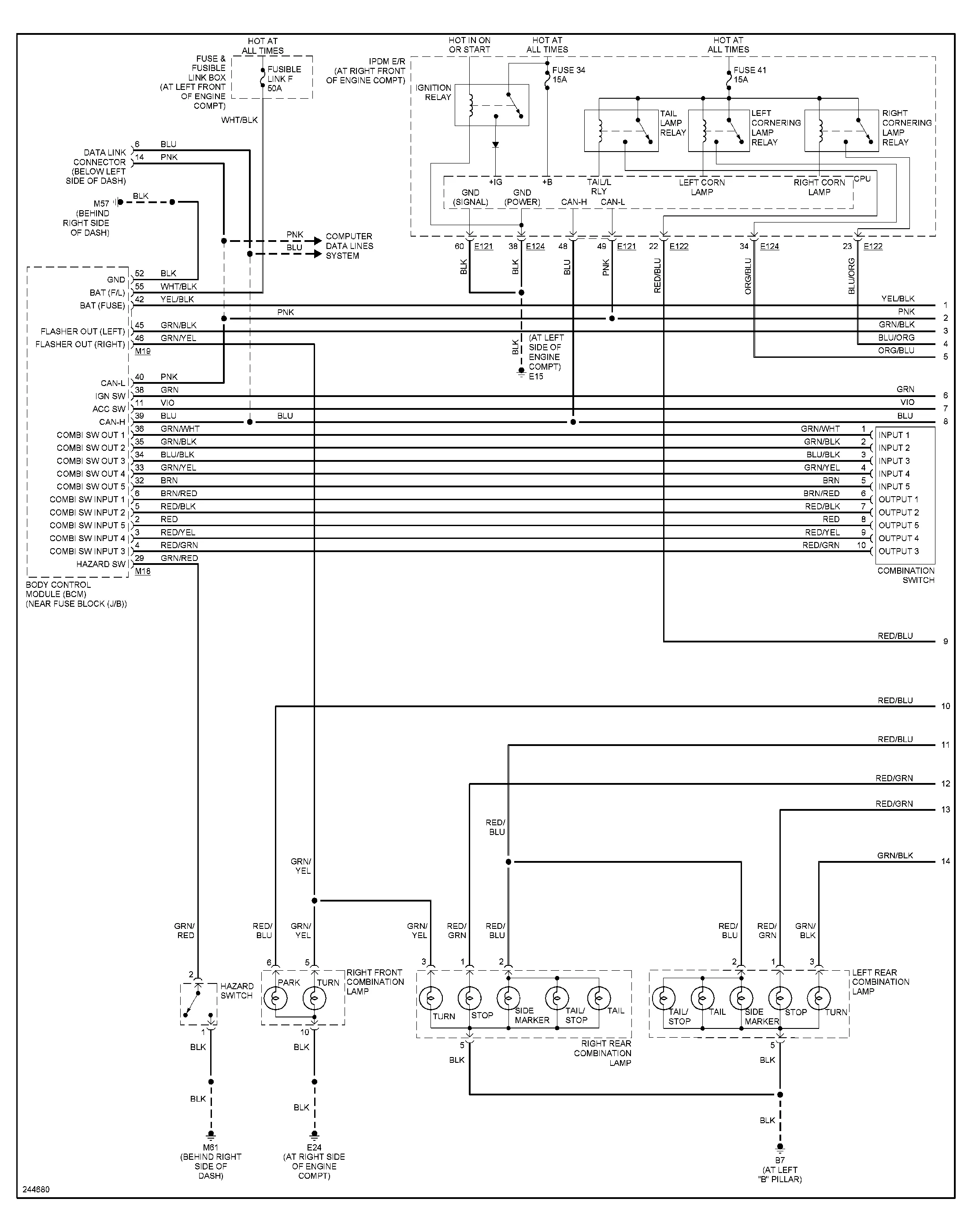 Diagram 97 Maxima Fuse Diagrams