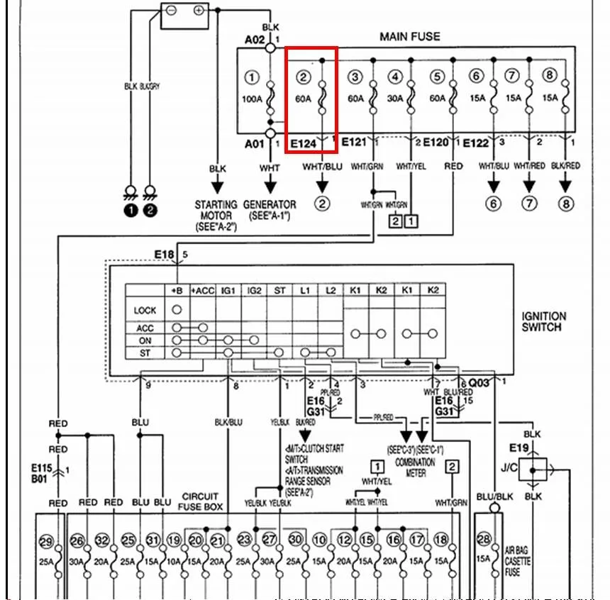Diagram 99 Suzuki Grand Vitara Wiring Diagram