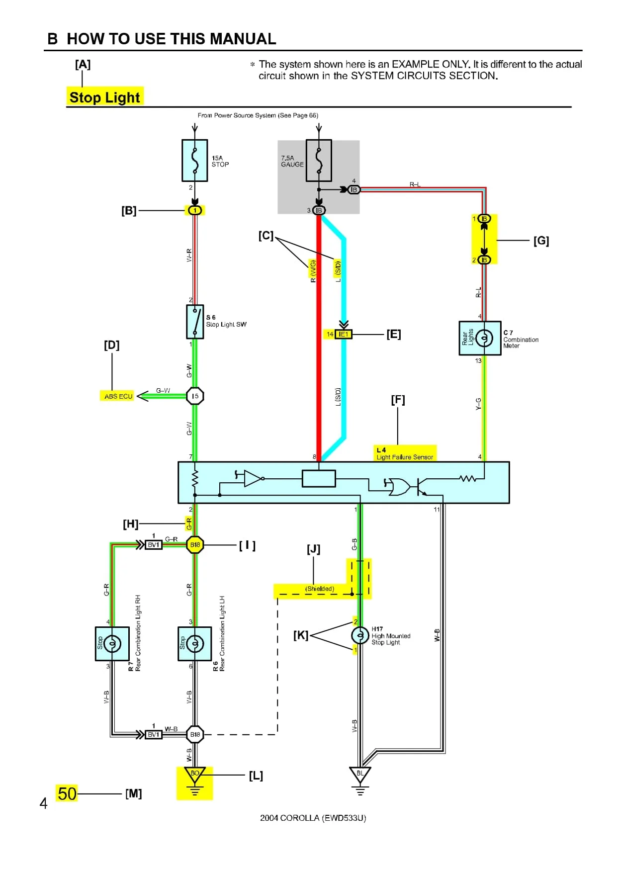 Diagram 99 Toyota Corolla Wiring Diagram