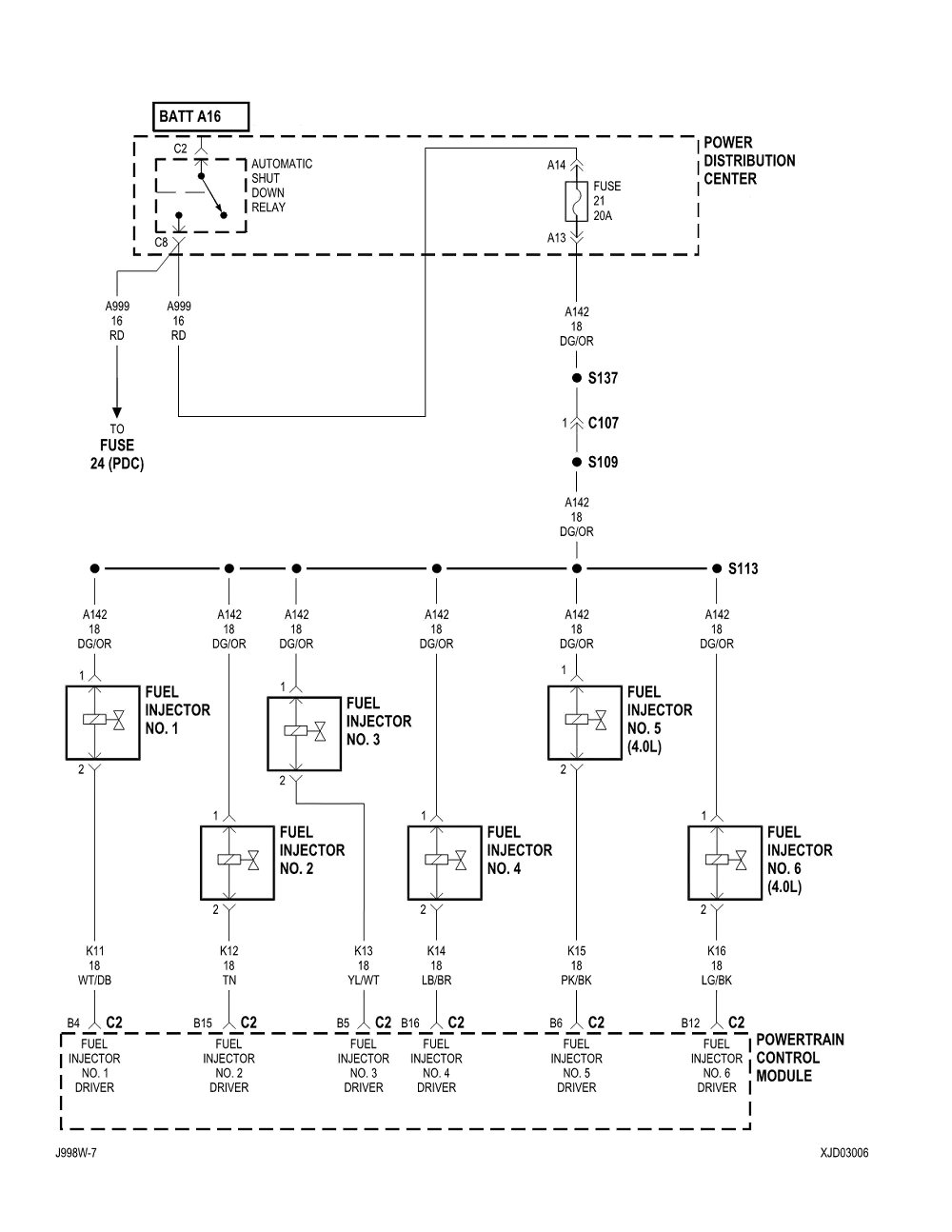 Diagram A Cpressor Clutch Wiring Diagram 2001 Jeep