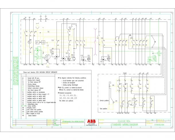 Diagram Abb Power Circuit Breaker Wiring Diagram