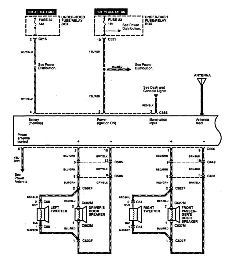Diagram Acura Integra Antenna Wiring Diagram