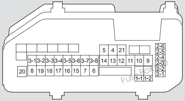 Diagram Acura Tsx Fuse Box Diagram
