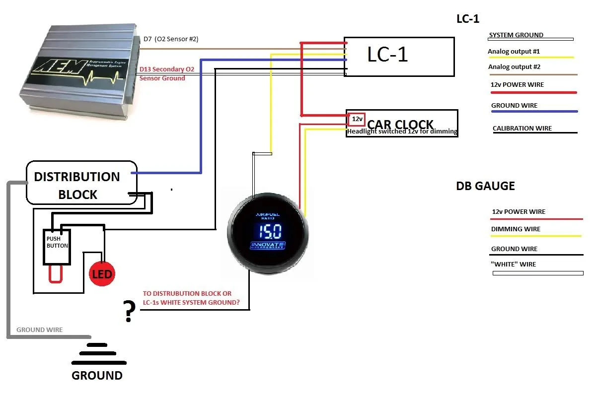 Diagram Aem Wideband Wiring Diagram