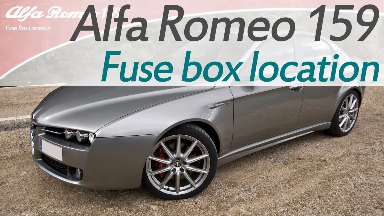 Diagram Alfa Romeo Gtv Fuse Box Diagram