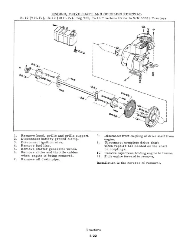 Diagram Allis Chalmers D15 Wiring Diagram